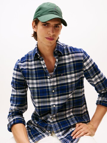 TOMMY HILFIGER Regular fit Overhemd in Blauw