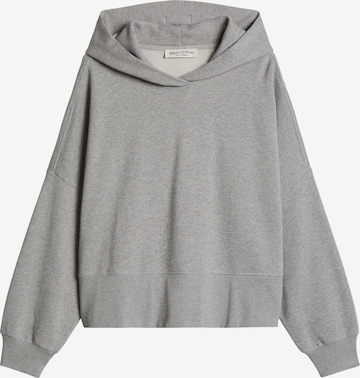 Sweat-shirt Marc O'Polo en gris : devant