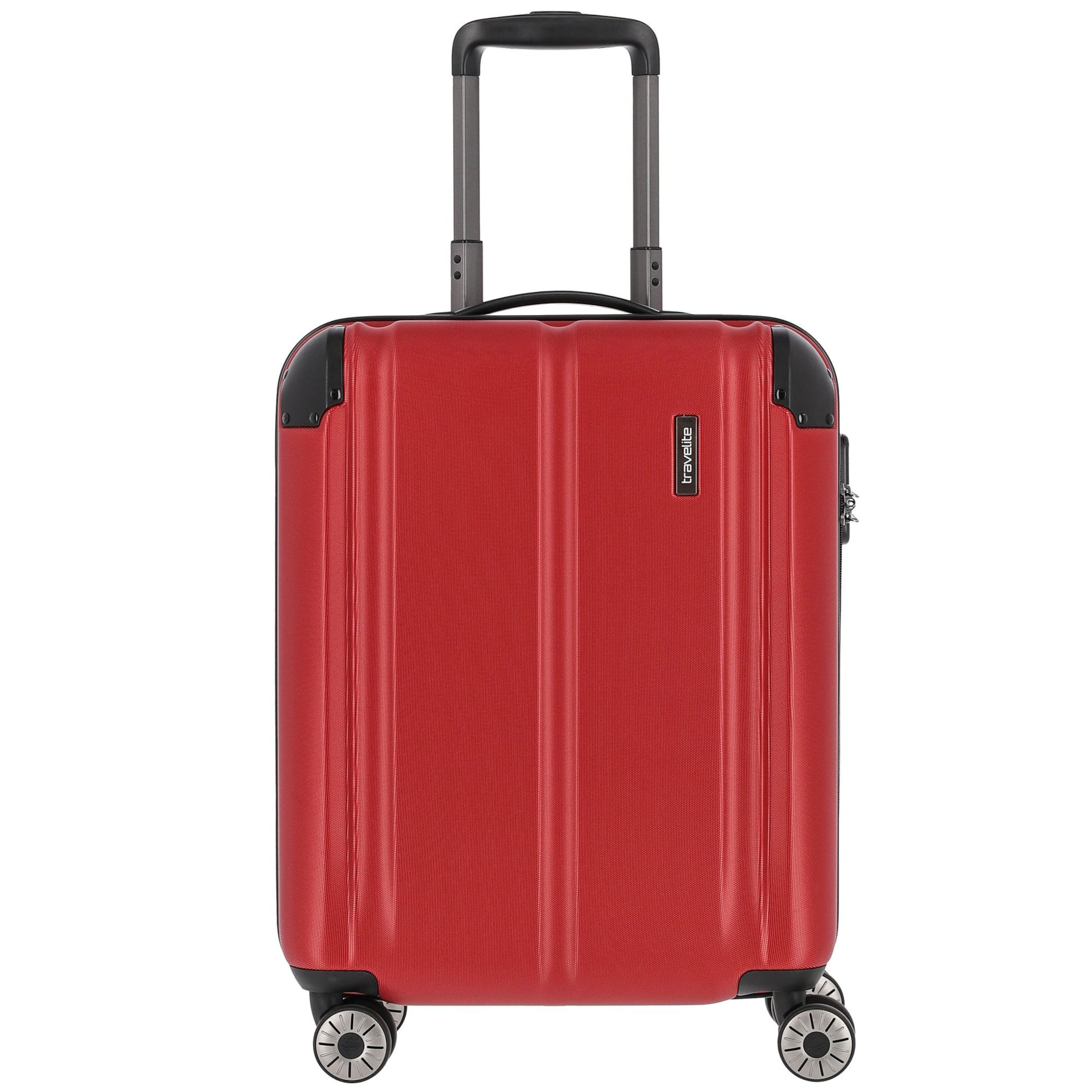 Trolley di TRAVELITE in rosso: frontale
