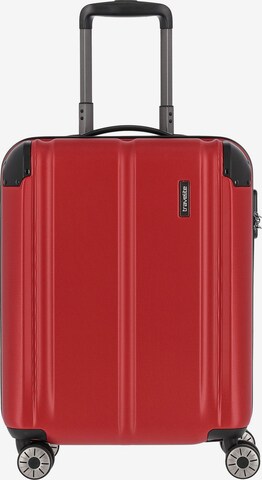 Trolley di TRAVELITE in rosso: frontale