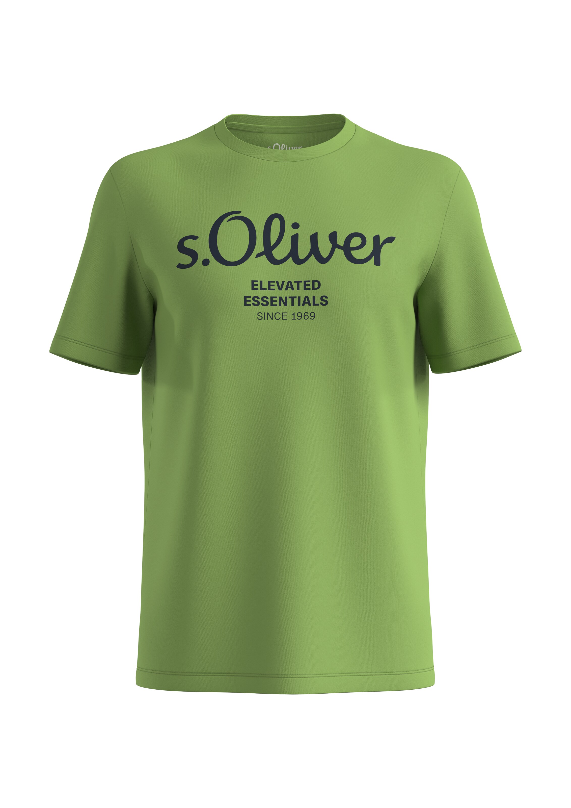 T-Shirt s.Oliver en vert : devant