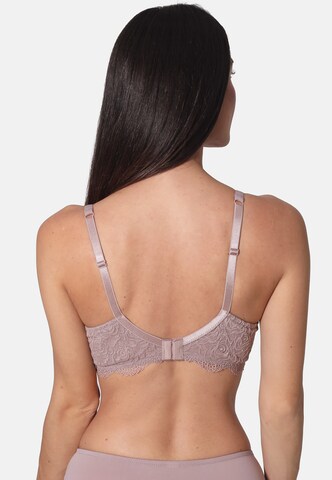 Invisible Soutien-gorge 'BEAUTIFUL ROSE' sassa en marron