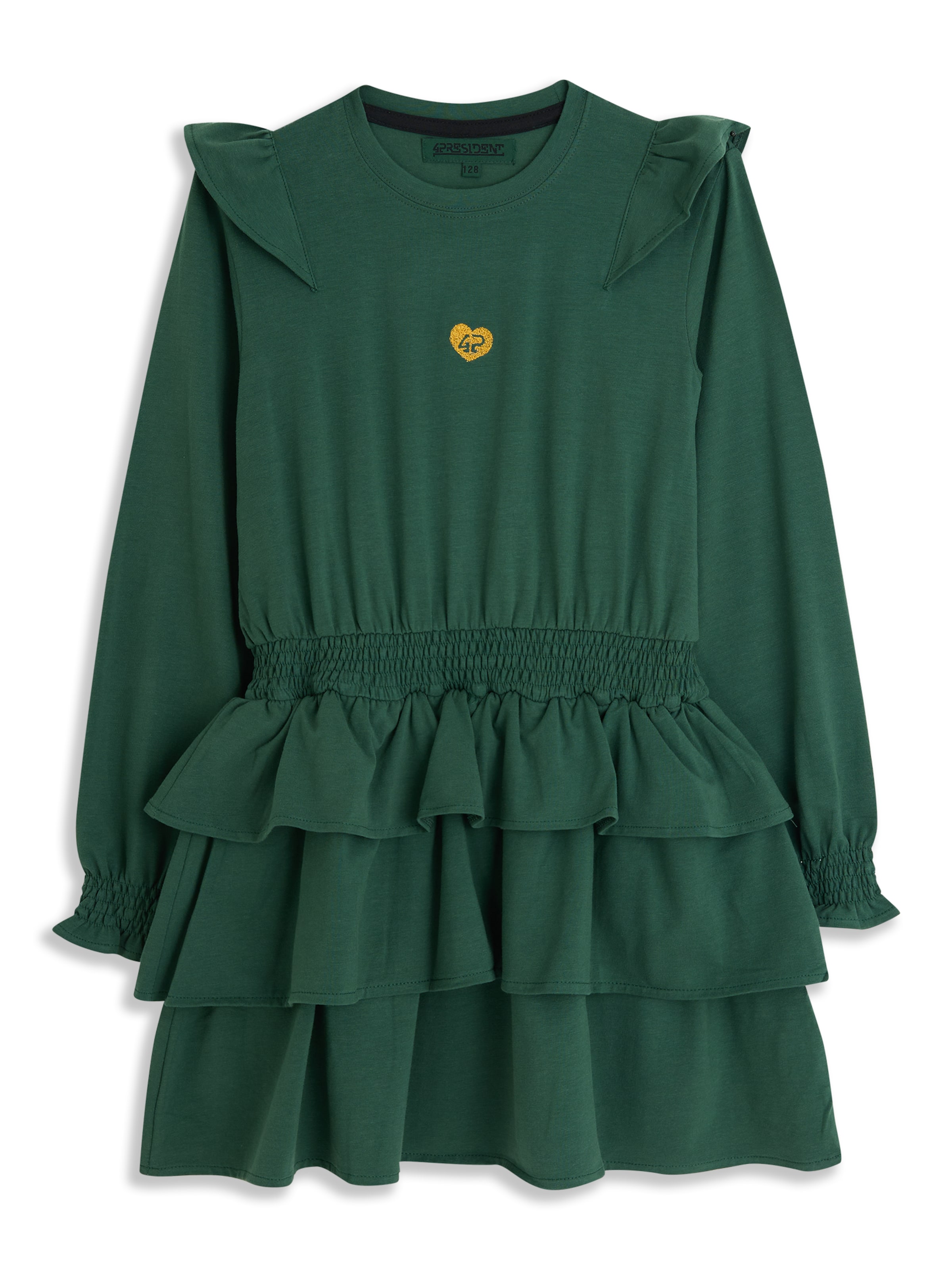 4PRESIDENT Dress in Green: front