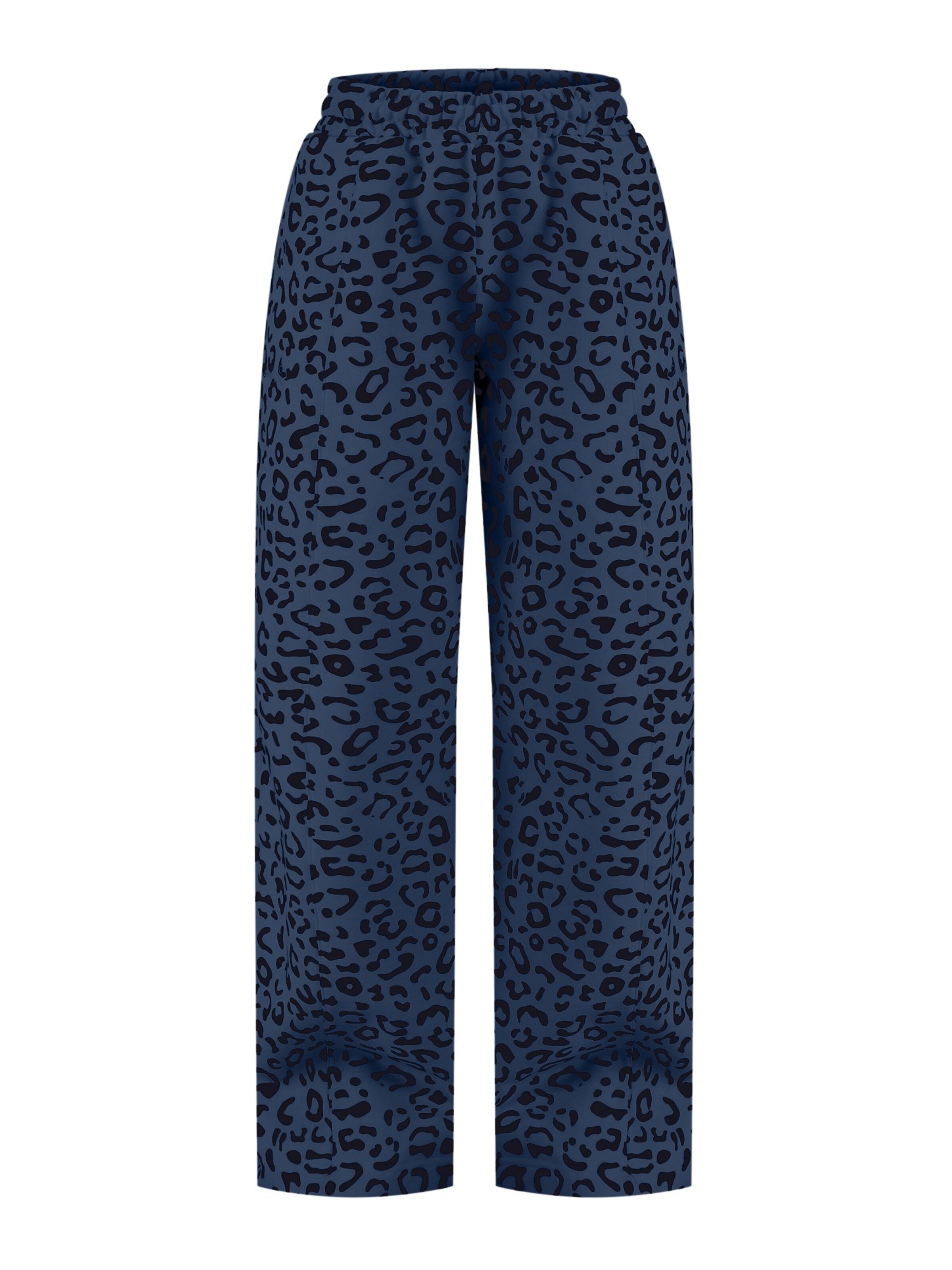 Pantalon Smilodox en bleu : devant