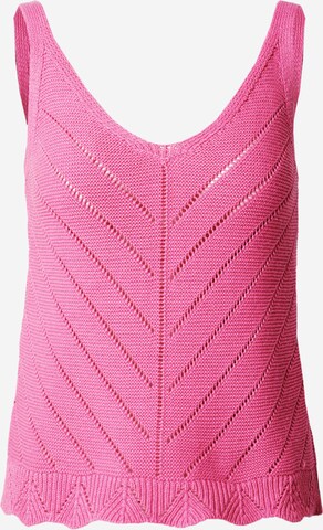 ONLY Knitted top 'ROSELIA' in Pink: front