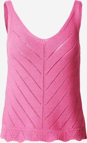 Tops en tricot 'ROSELIA' ONLY en rose : devant