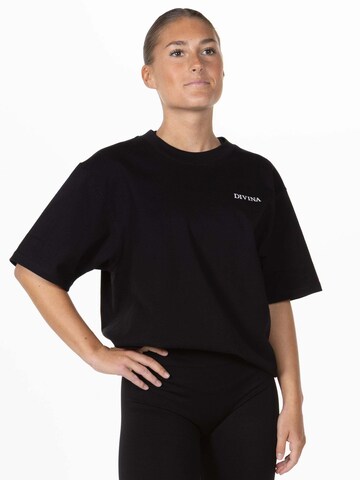 Divina Shirt 'Laxus' in Black: front