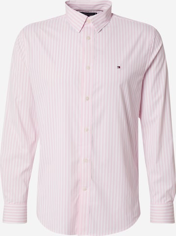 TOMMY HILFIGER Regular Fit Paita värissä vaaleanpunainen: etupuoli