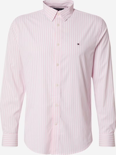 Marškiniai iš TOMMY HILFIGER, spalva – šviesiai rožinė / balta, Prekių apžvalga