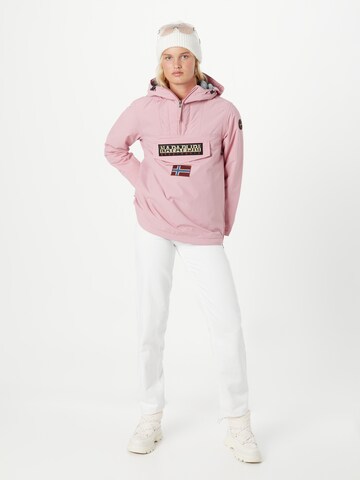 NAPAPIJRI Between-season jacket 'RAINFOREST' in Pink