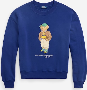 Polo Ralph Lauren Majica 'ISLAND' | modra barva: sprednja stran
