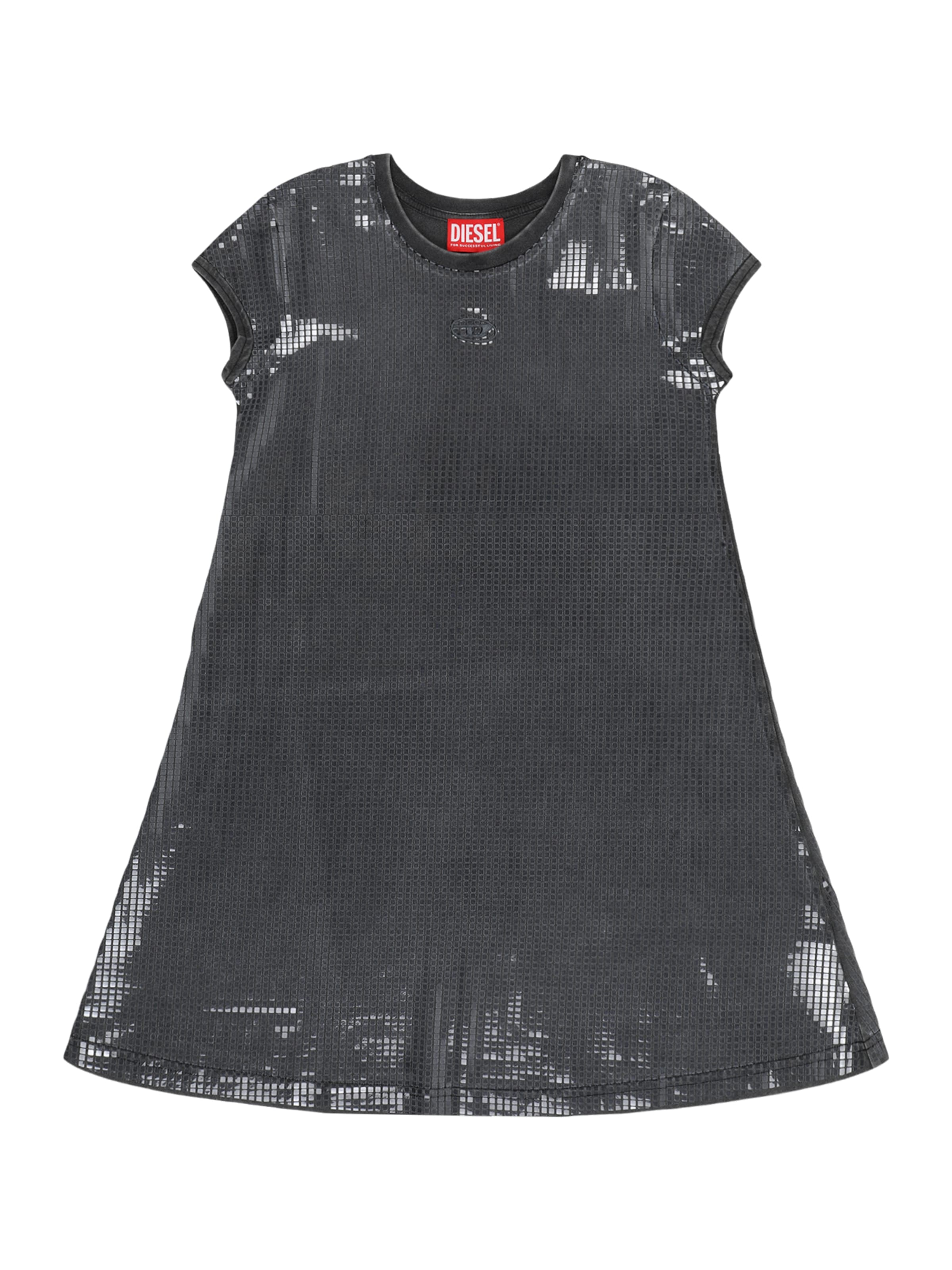 DIESEL Sukienka w kolorze czarny: przód