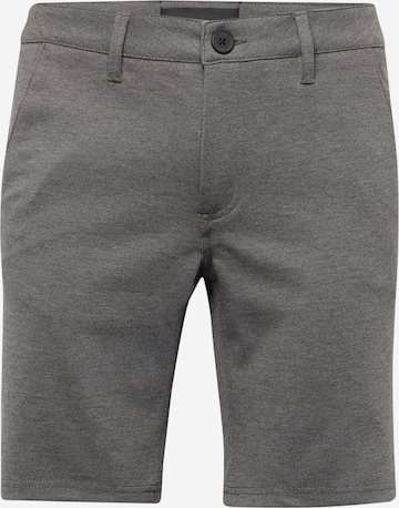 BLEND - regular Pantalón chino en gris: frente