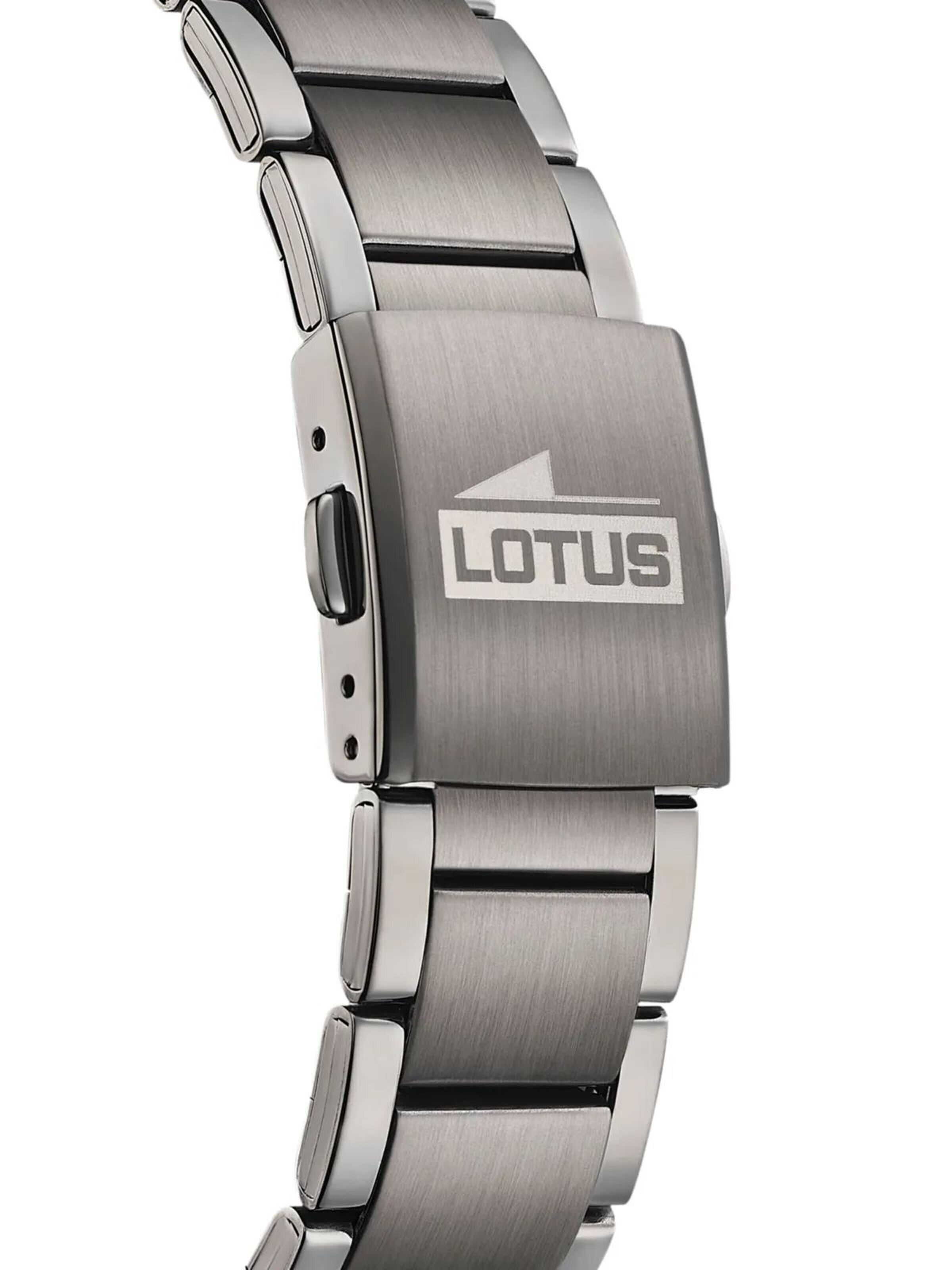 Montre à affichage analogique Lotus en noir