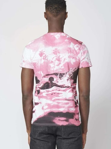 T-Shirt KOROSHI en rose