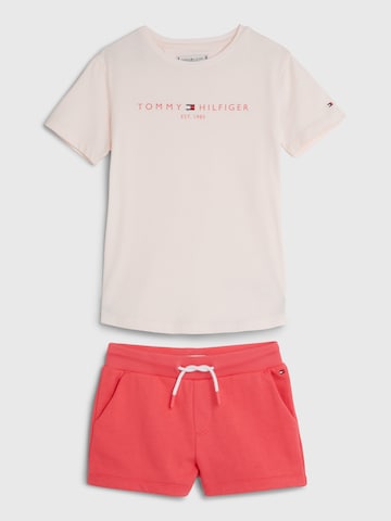 Set de la TOMMY HILFIGER pe roz: față