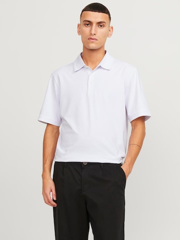 JACK & JONES Poloshirt 'Spencer' in Weiß: predná strana