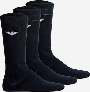 Emporio Armani Socken in Blau: Vorderseite