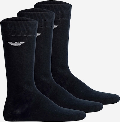 Kojinės iš Emporio Armani, spalva – tamsiai mėlyna jūros spalva / balta, Prekių apžvalga