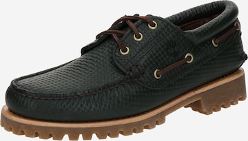 TIMBERLAND Мокасини в зелено: отпред