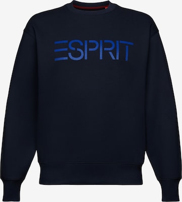 ESPRIT Sweatshirt in Blauw: voorkant