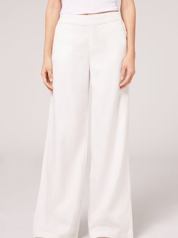 CALZEDONIA Regular Pants in White