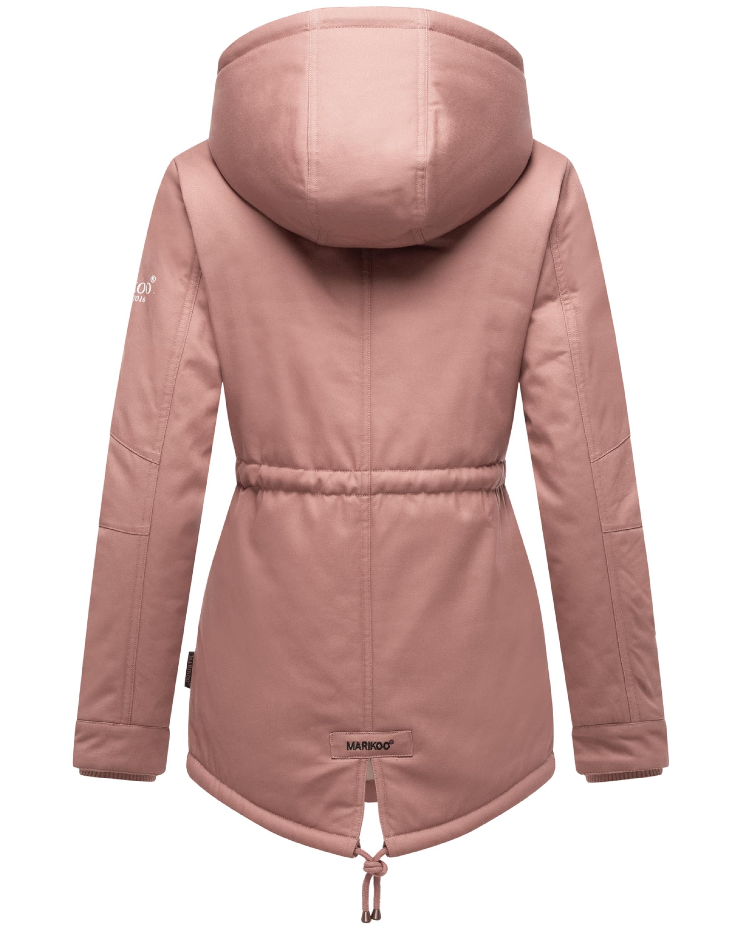 MARIKOO Vinterparkas 'Manolya' i brun