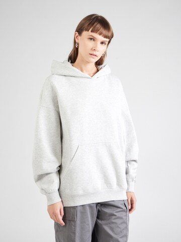 WEEKDAY Sweatshirt in Grau: Vorderseite