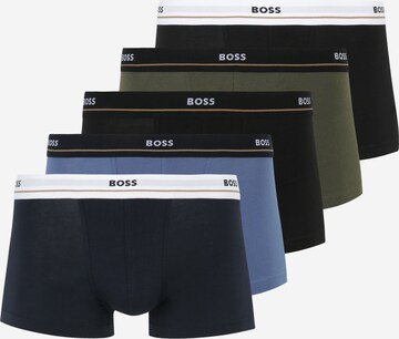 BOSS Boxershorts 'Essential' i blå: framsida