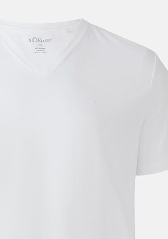 T-Shirt s.Oliver en blanc