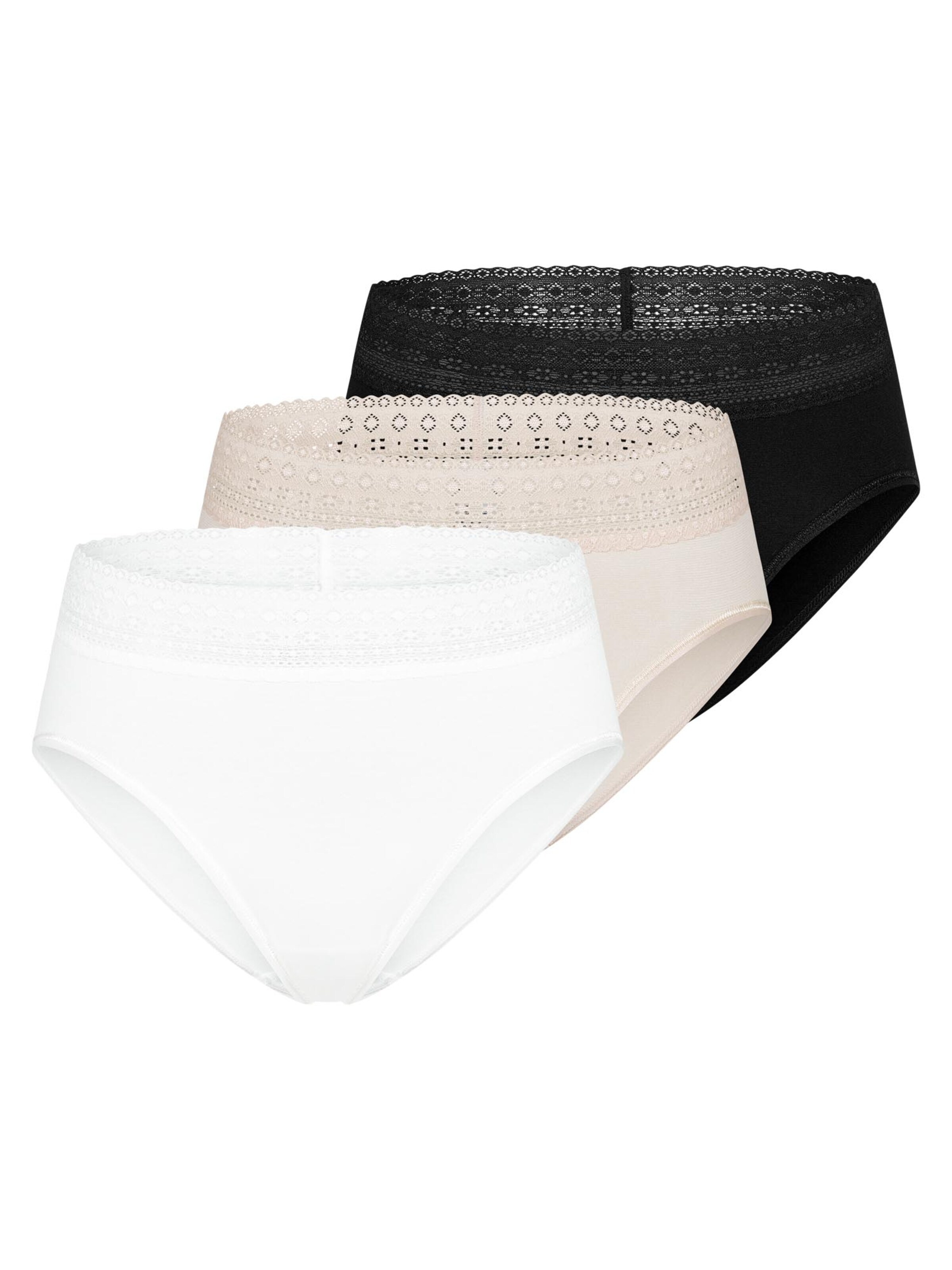 Mey Panty 'Modal Lace' in Mixed colors: front