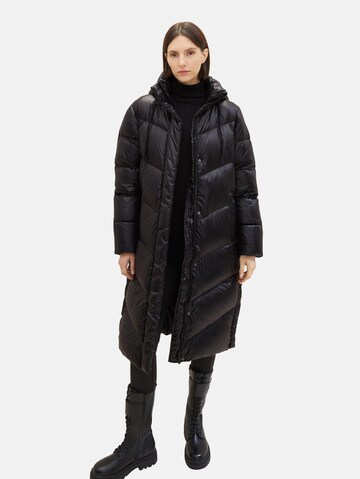 TOM TAILOR Winter Coat in Black