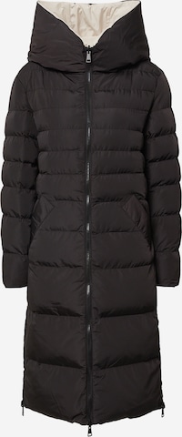 RINO & PELLE Ανοιξιάτικο και φθινοπωρινό παλτό σε μαύρο: μπροστά