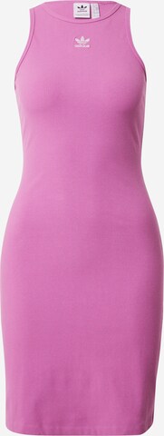 ADIDAS ORIGINALS - Vestido en lila: frente