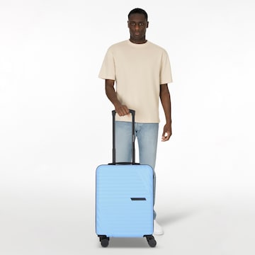 Trolley 'Larnaka' di cocoono in blu: frontale