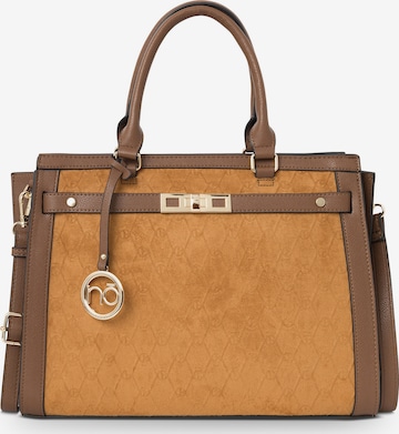 NOBO Handbag 'Opulence' in Brown: front