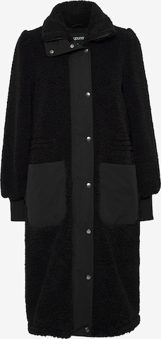 b.young Between-Seasons Coat 'CANTO' in Black: front