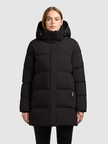 khujo Winterjacke in Schwarz: Vorderseite