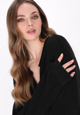 DreiMaster Vintage Вязаная кофта в Черный