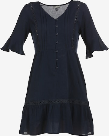 DreiMaster Vintage Dress in Blue: front