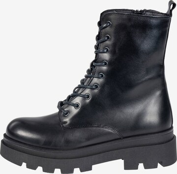 Bottines à lacets 'Alor' Palado en noir