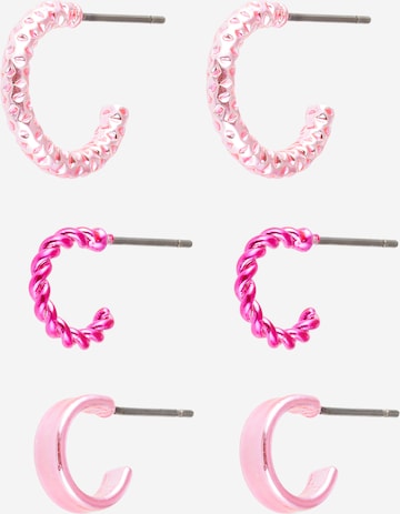PIECES Earrings 'OLINA' in Pink: front