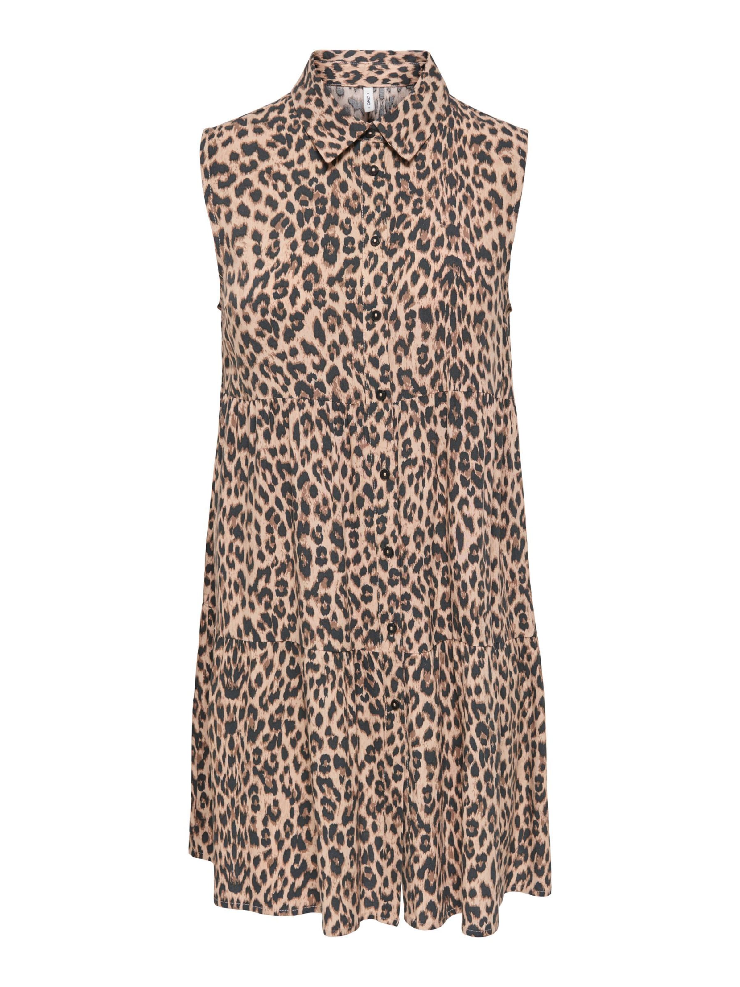 Robe-chemise 'ONLThea' ONLY en beige : devant