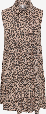 Robe-chemise 'ONLThea' ONLY en beige : devant