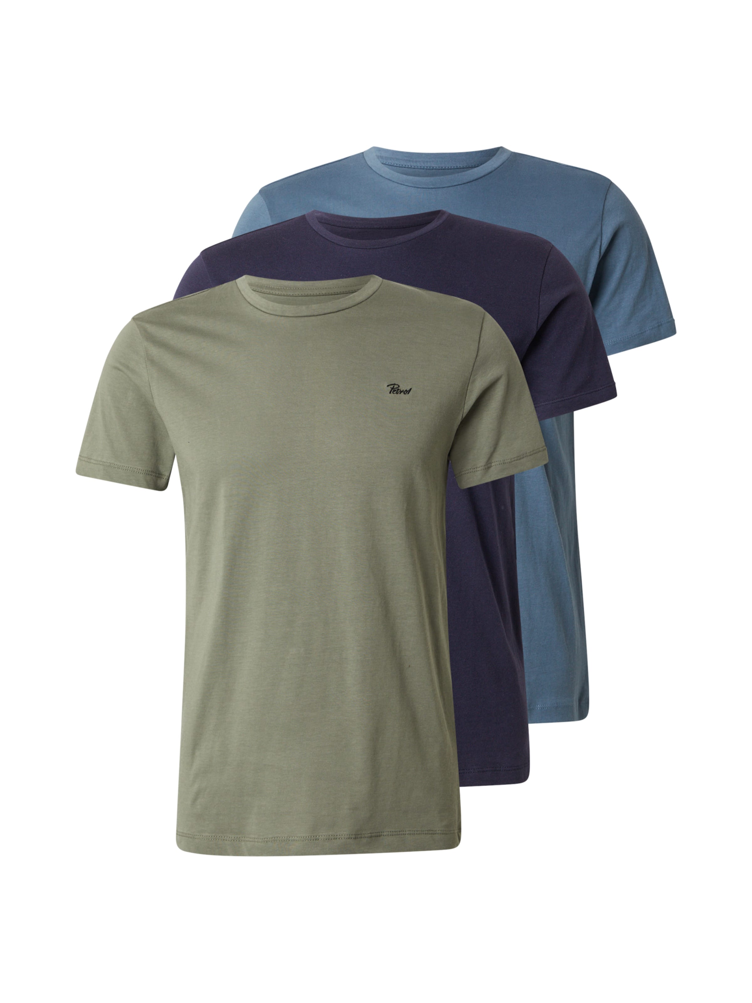 Tricou 'Sidney' de la Petrol Industries pe albastru: față