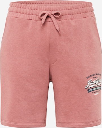 regular Pantaloni di JACK & JONES in rosa: frontale