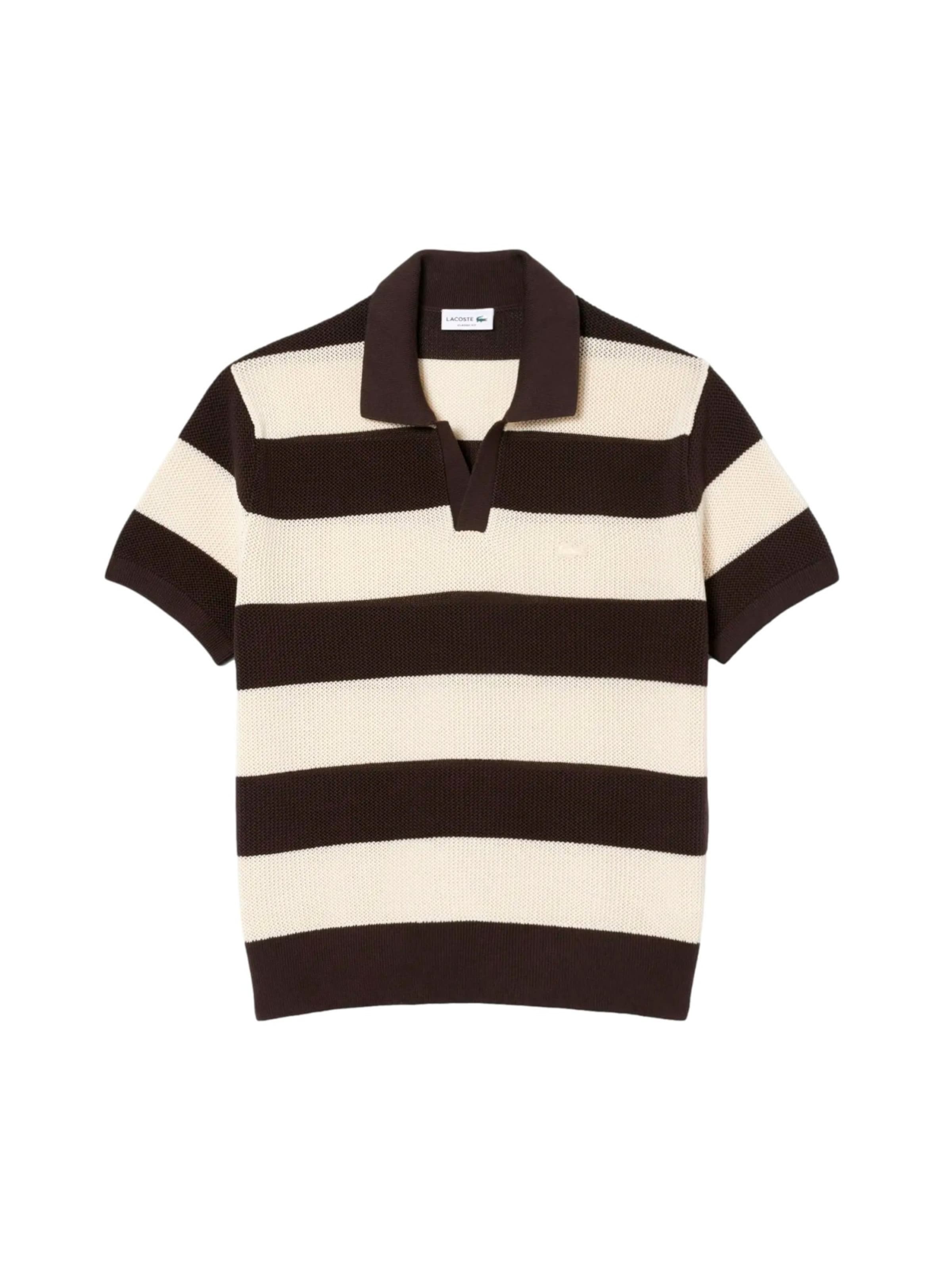 LACOSTE Shirt in Beige: voorkant