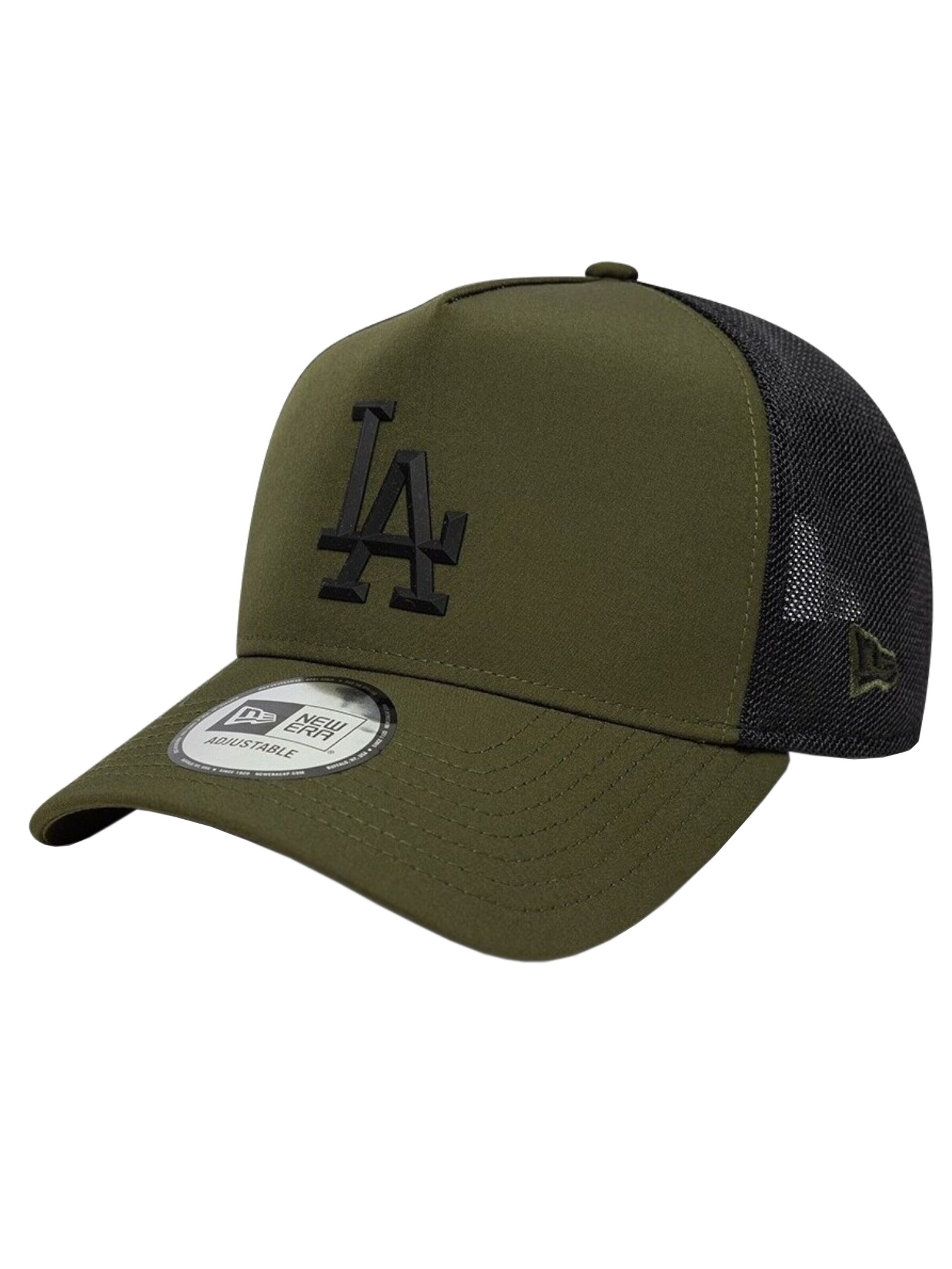NEW ERA Pet 'New Era 9TWENTY Trucker MLB Cotton Canvas New York Yankees Cap' in Groen: voorkant