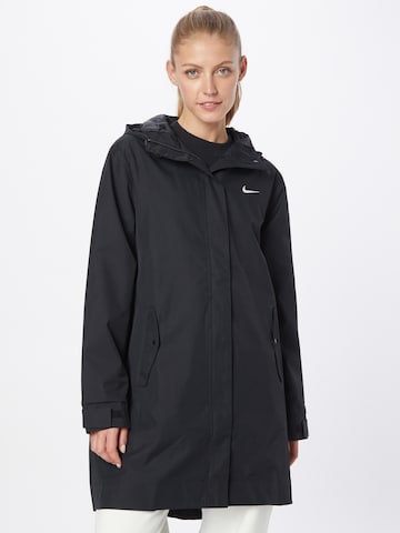 Manteau mi-saison Nike Sportswear en noir : devant