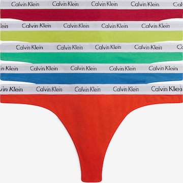 Calvin Klein Underwear Thong in Mixed colors: front